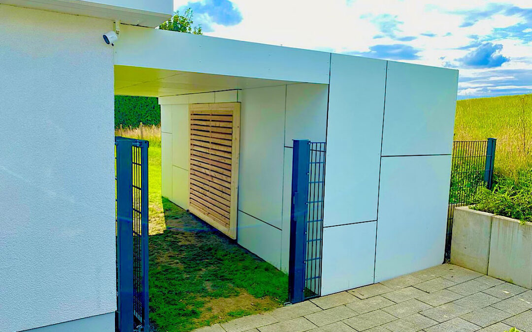 Moderner Schuppen / Anbau