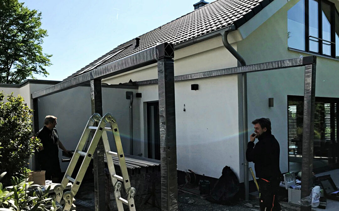 Individuelle Terrassenüberdachung (Rösrath)
